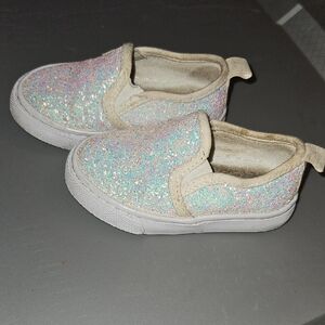 Cat & Jack Glittery Kids Sneakers